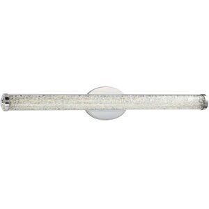 Pottery Barn LED Crystal Vanity Light • NEW • Modern Bathroom Wall Fixture
